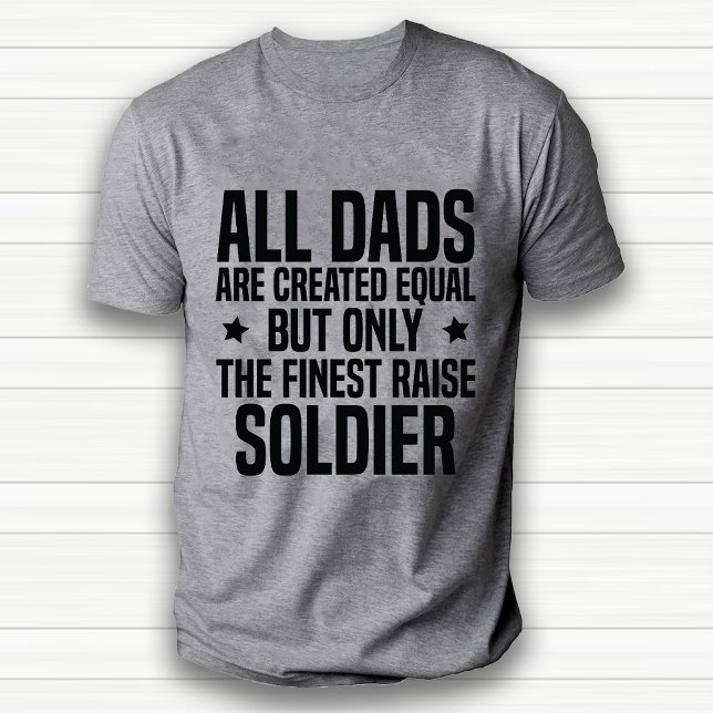 Funny Soldier Dad or Husband Appreciation White T-Shirt (Funny Soldier Dad or Husband Appreciation White T-Shirt)
