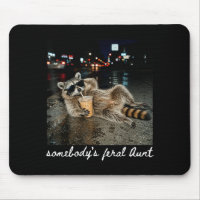 Funny Somebodys Fvibesl Aunt Raccoon Coffee