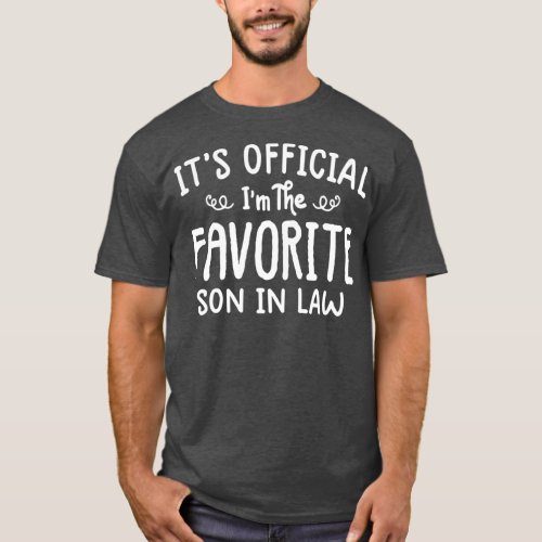 funny son in law  favorite son in law gifts from T_Shirt