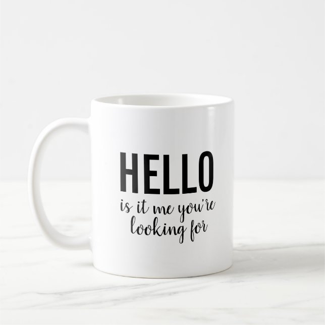 Funny Song Coffee Mug (Left)