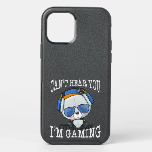 Funny Sorry I Cant Hear You Im Gaming Funny Gam OtterBox Symmetry iPhone 12 Pro Case