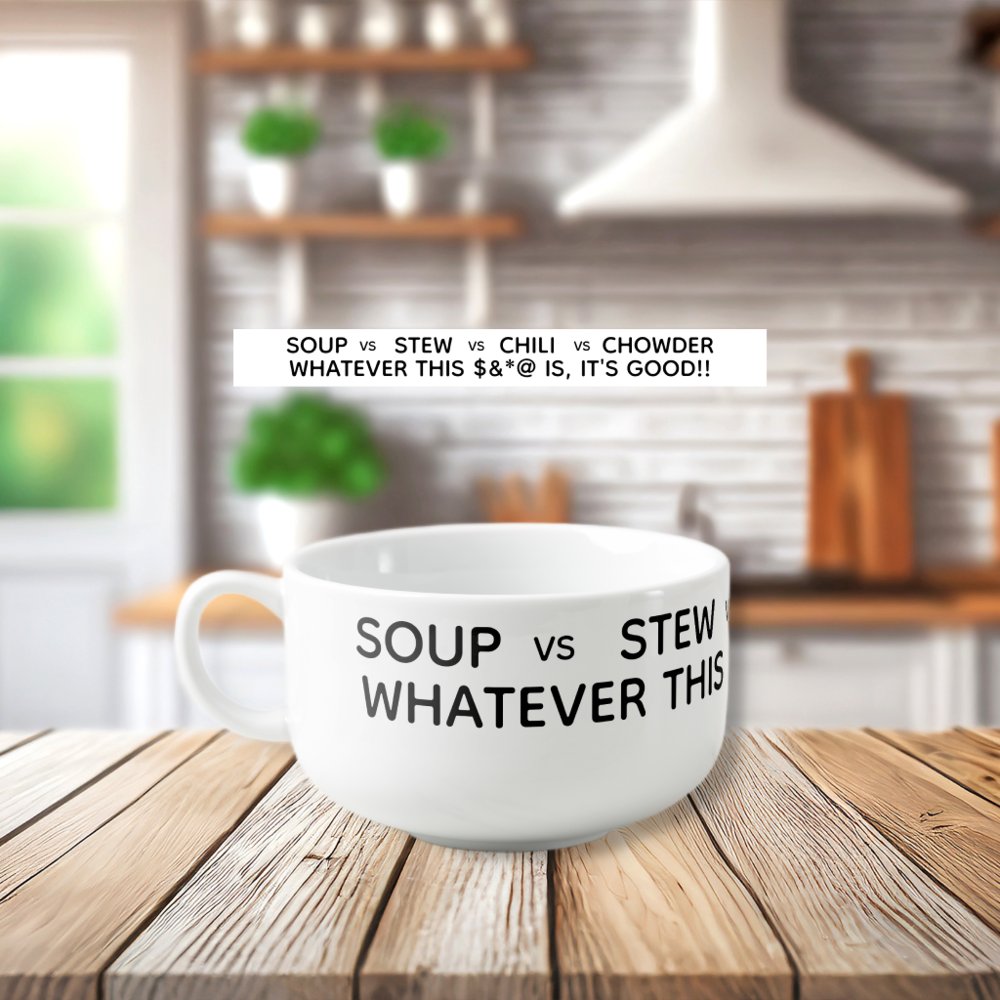 Funny Soup Stew Chili or Chowder It's All Good Soup Mug