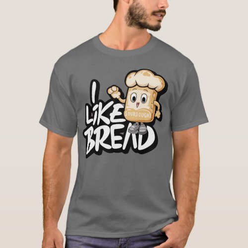 Funny Sourdough Bread Baking Minimalist Bakery 4 T_Shirt