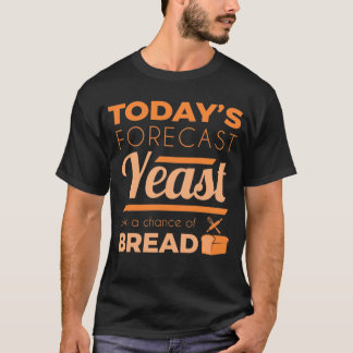 Funny Sourdough Kneading Bread Lover Baking Foreca T-Shirt
