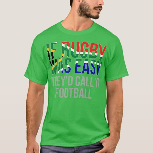 Funny South Africa Rugby  South African Rugby  T_Shirt