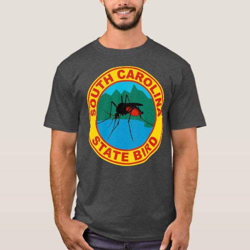 Funny South Carolina Mosquito State Bird T_Shirt