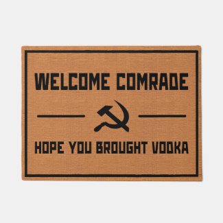 Funny Soviet USSR Cold War Humor Rustic Minimalist