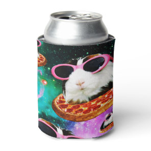 Funny space guinea pig can cooler