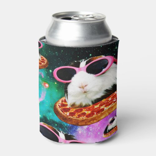 Funny space guinea pig can cooler