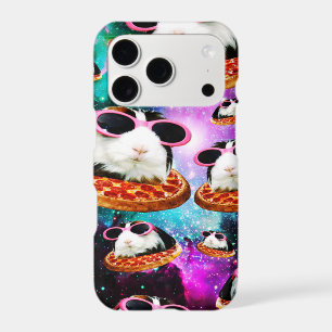 Funny space guinea pig iPhone 17 pro case