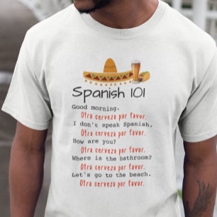 Funny spanish t shirts online