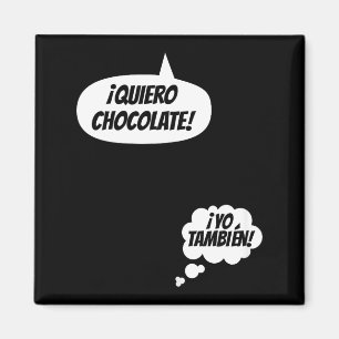 Funny Spanish Announcing Pregnancy Baby New Mom Ba Magnet