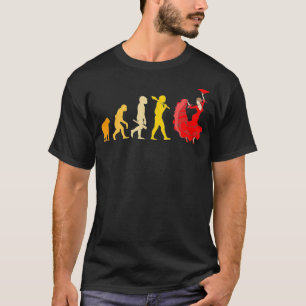 Funny Spanish Dance Evolution Flamenco  T-Shirt
