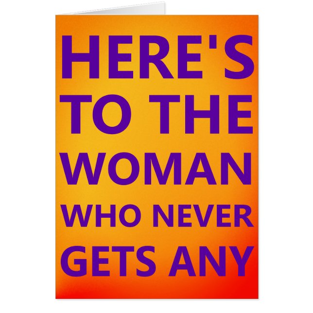 Funny Special Birthday Card, very Colorful Bold  (Front)