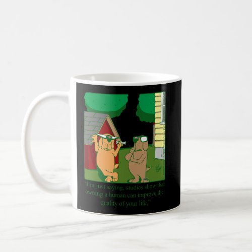 Funny Spectickles Dog Pets Cartoon Humor Shirt Coffee Mug