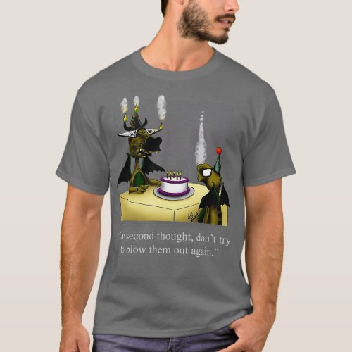 Funny Spectickles Dragon Birthday Humor T_Shirt