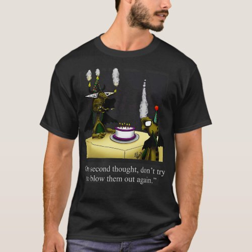 Funny Spectickles Dragon Birthday Humor T_Shirt