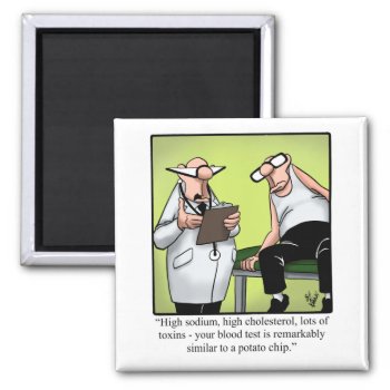 Funny Spectickles Medical Health Cartoon Humor Magnet by Spectickles at Zazzle