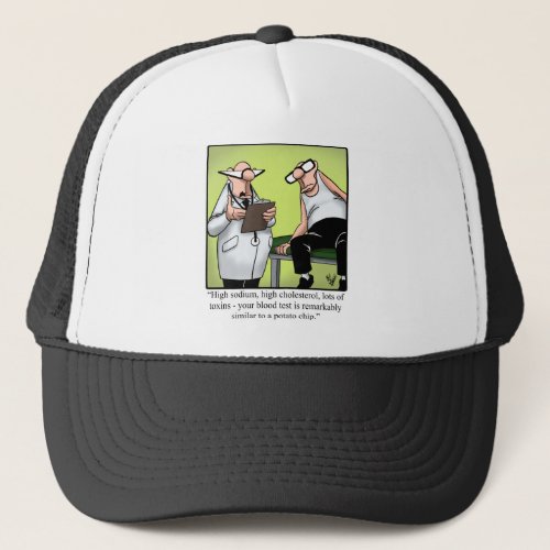 Funny Spectickles Medical Health Cartoon Humor Trucker Hat