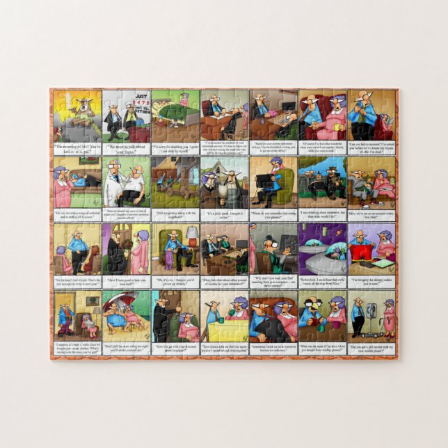 Funny Spectickles Retirement Humor Puzzle (Horizontal)