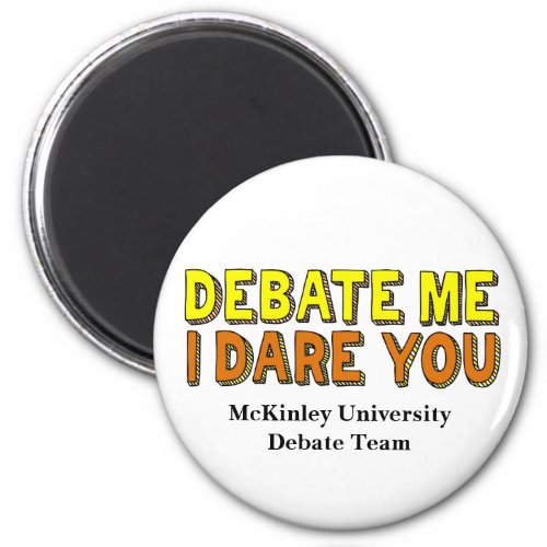 Funny Speech and Debate Team Custom School Magnet