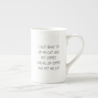 Funny Speech Cat Lover Mug