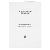 Funny Spelling Lesson for Females (Back)