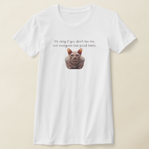 Funny Sphynx Cat T-Shirt