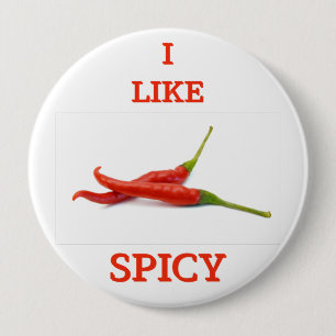 Funny spicy tase cute cool T-Shirt Paper Coaster Button
