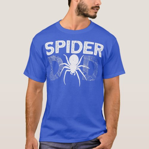 Funny Spider Dad Design For Men Male Parents Spide T_Shirt
