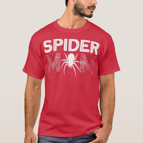 Funny Spider Design For Women Girls Arachnid Spide T_Shirt