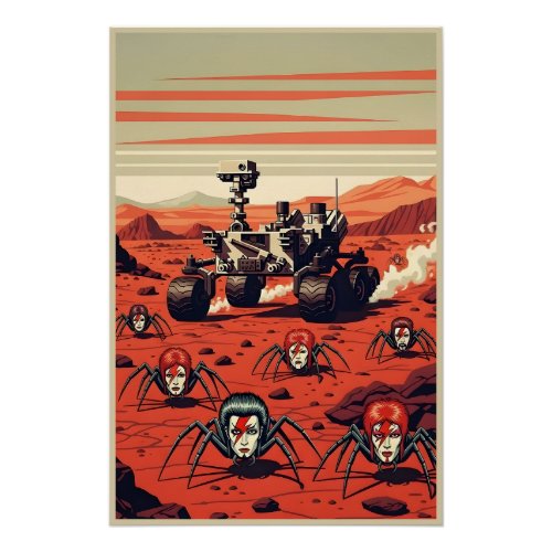 Funny Spiders from Mars
