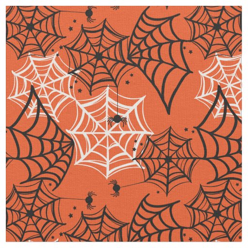 Funny Spiderweb Spiders Halloween Costume Fabric