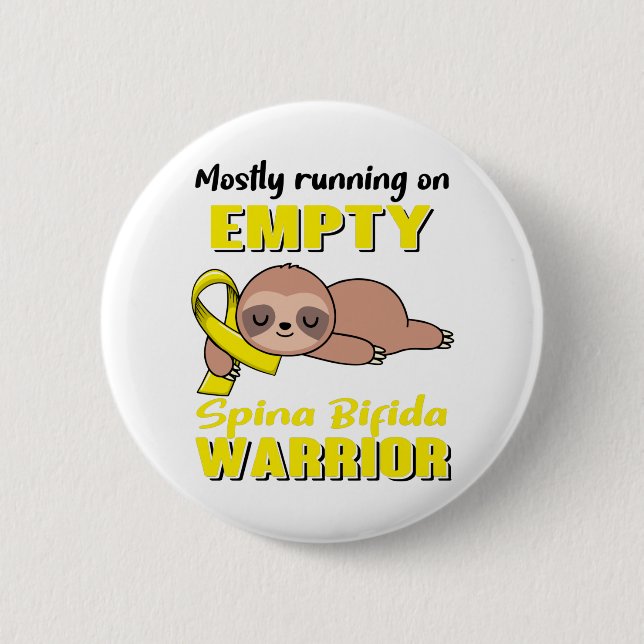 Funny Spina Bifida Awareness Gifts Button (Front)