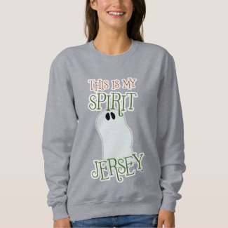 Funny Spirit Jersey Halloween Themed Design