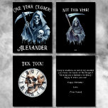 Funny Spooky Grim Reaper for Him Birthday Card<br><div class="desc">Looking for the perfect Grim Reaper birthday card for a Halloween lover, horror movie fan, or someone with a dark sense of humor? This Funny Grim Reaper Birthday Card for Men is just what you need! Featuring a stunning watercolor illustration of the Grim Reaper—also known as Death or the Angel...</div>