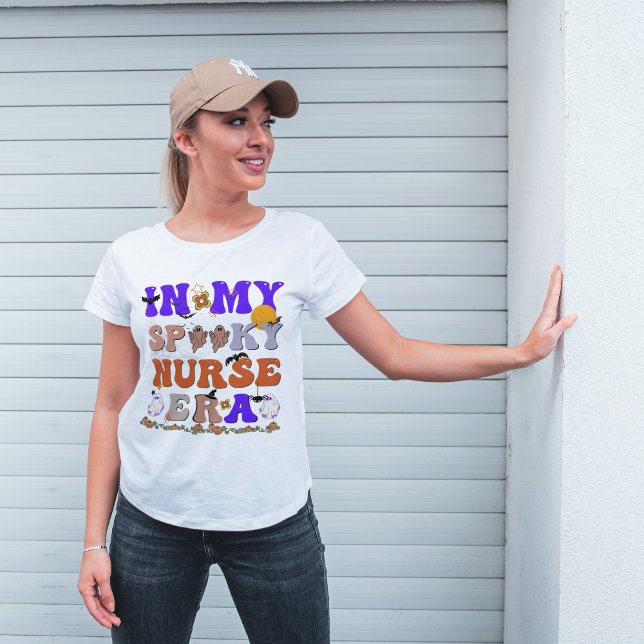 Funny Spooky, In My Spooky Nurse Era T-Shirt (Creator Uploaded)