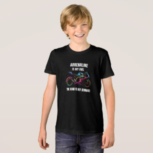Funny Sportbike Motivational Quote- Motorcycle Gif Tri-Blend Shirt