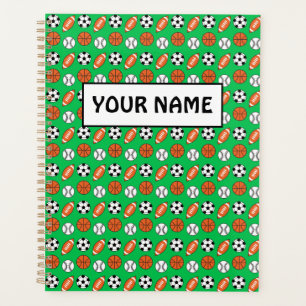 Funny Sports Balls Planner