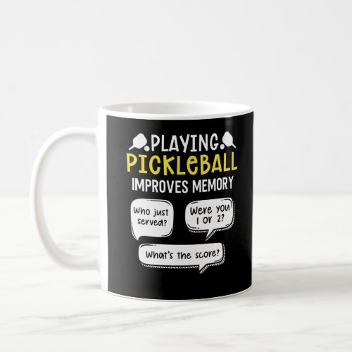 Funny Sports Pickleball Player Coffee Mug