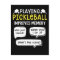 Funny Sports Pickleball Player