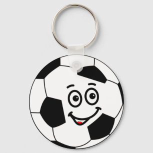 Funny Sports Soccer ball Keychain
