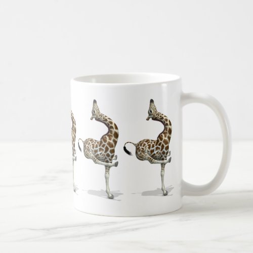 Funny Sporty Giraffe Coffee Mug