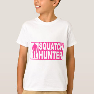 Funny SQUATCH HUNTER Gear  Finding Bigfoot Edition T-Shirt