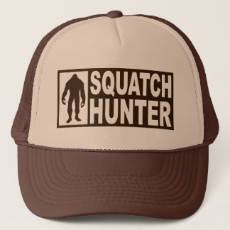 Funny SQUATCH HUNTER Hat - Finding Bigfoot Edition