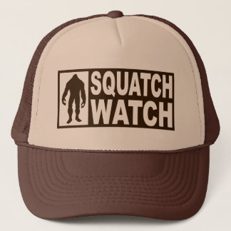 Funny SQUATCH WATCH Hat - Deluxe Finding Bigfoot