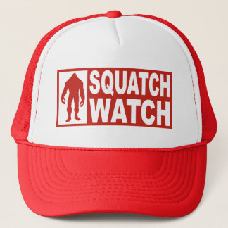 Funny SQUATCH WATCH Hat - Deluxe Finding Bigfoot