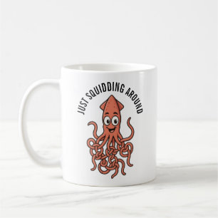 Funny Squid Coffee Mug
