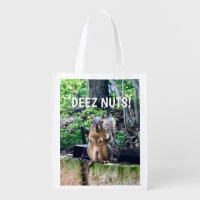 Funny Squirrel Deez Nuts Inappropriate Humor Photo