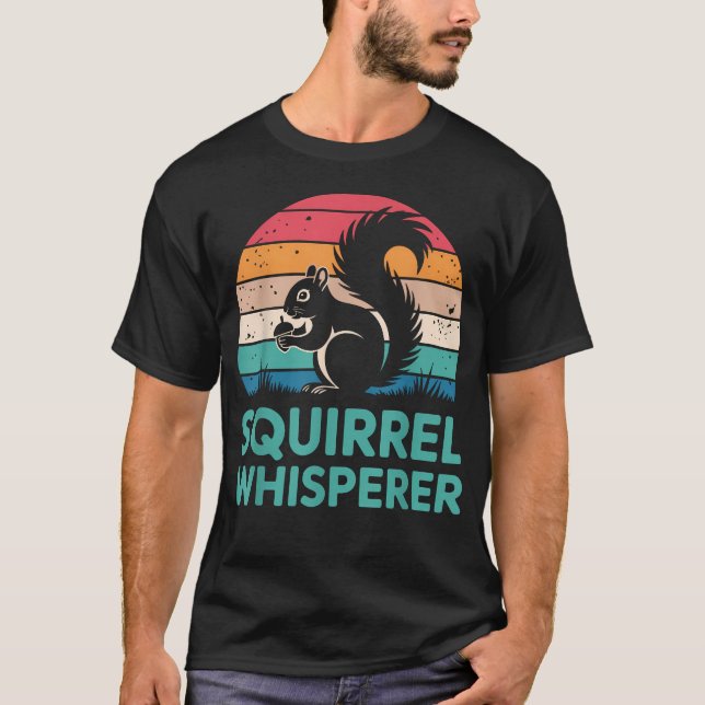 Funny Squirrel For Squirrel T-Shirt (Front)